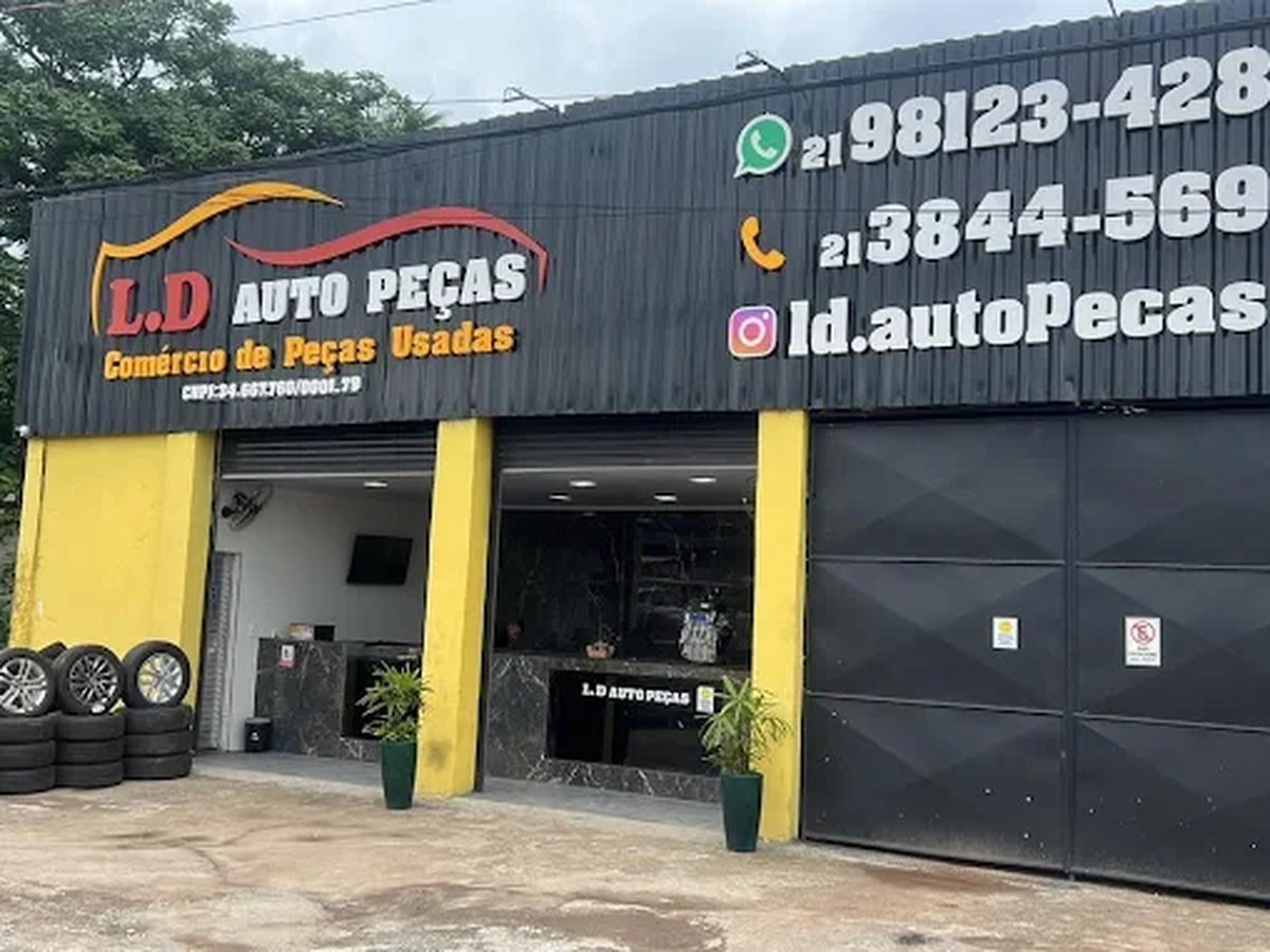 Fachada da L.D Auto Peças